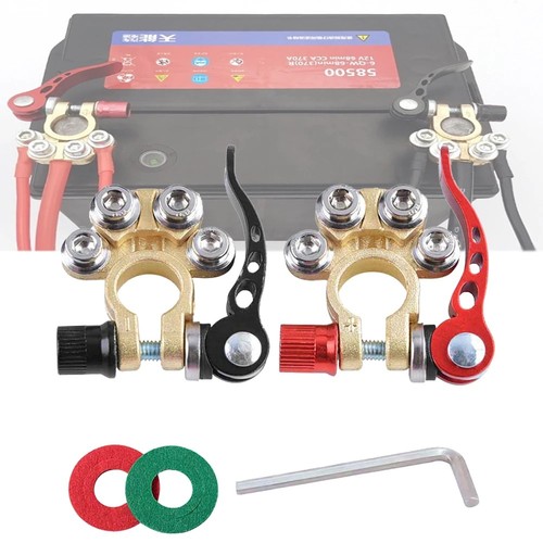 2pcs car battery - car, terminal