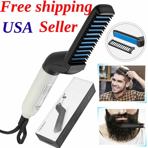 Quick beard straightener - beard,