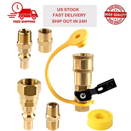 Quick connect fittings bbq - rv,